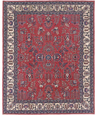 Heritage 8' 0" X 9' 11" Hand-Knotted Wool Rug 8' 0" X 9' 11" (244 X 302) / Pink / Ivory