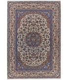 Heritage 4' 0" X 5' 11" Hand-Knotted Wool Rug 4' 0" X 5' 11" (122 X 180) / Ivory / Taupe