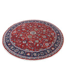 Heritage 6' 6" X 6' 8" Hand-Knotted Wool Rug 6' 6" X 6' 8" (198 X 203) / Red / Blue