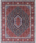 Heritage 8' 0" X 9' 10" Hand-Knotted Wool Rug 8' 0" X 9' 10" (244 X 300) / Blue / Red