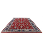 Heritage 10' 1" X 13' 11" Hand-Knotted Wool Rug 10' 1" X 13' 11" (307 X 424) / Red / Blue