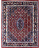 Heritage 7' 11" X 10' 0" Hand-Knotted Wool Rug 7' 11" X 10' 0" (241 X 305) / Rust / Blue