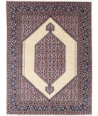 Heritage 8' 0" X 11' 0" Hand-Knotted Wool Rug 8' 0" X 11' 0" (244 X 335) / Ivory / Blue