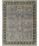 Heritage 8'8'' X 11'6'' Hand-Knotted Wool Rug 8'8'' x 11'6'' (263 X 358) / Grey / Black