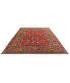 Humna 8'10'' X 11'8'' Hand-Knotted Wool Rug 8'10'' x 11'8'' (265 X 350) / Rust / Gold