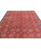 Humna 8'11'' X 11'10'' Hand-Knotted Wool Rug 8'11'' x 11'10'' (268 X 355) / Red / Red