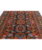 Humna 8'3'' X 9'7'' Hand-Knotted Wool Rug 8'3'' x 9'7'' (248 X 288) / Brown / Red