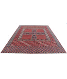 Humna 8'2'' X 9'9'' Hand-Knotted Wool Rug 8'2'' x 9'9'' (245 X 293) / Pink / Multi