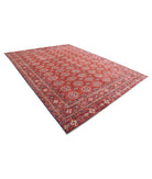 Humna 10'0'' X 13'5'' Hand-Knotted Wool Rug 10'0'' x 13'5'' (300 X 403) / Red / Rust