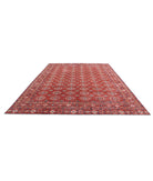 Humna 10'0'' X 13'5'' Hand-Knotted Wool Rug 10'0'' x 13'5'' (300 X 403) / Red / Rust