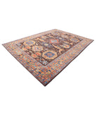 Humna 8'11'' X 12'7'' Hand-Knotted Wool Rug 8'11'' x 12'7'' (268 X 378) / Brown / Rust