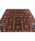 Humna 8'1'' X 9'8'' Hand-Knotted Wool Rug 8'1'' x 9'8'' (243 X 290) / Brown / Brown