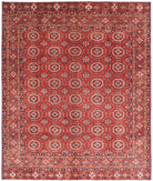 Humna 8'2'' X 9'8'' Hand-Knotted Wool Rug 8'2'' x 9'8'' (245 X 290) / Red / Blue