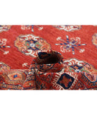 Humna 9'10'' X 14'3'' Hand-Knotted Wool Rug 9'10'' x 14'3'' (295 X 428) / Red / Blue