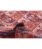 Humna 8'11'' X 11'7'' Hand-Knotted Wool Rug 8'11'' x 11'7'' (268 X 348) / Red / Blue