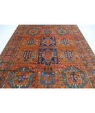 Humna 8'5'' X 9'10'' Hand-Knotted Wool Rug 8'5'' x 9'10'' (253 X 295) / Gold / Red