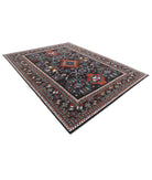 Humna 8'3'' X 10'9'' Hand-Knotted Wool Rug 8'3'' x 10'9'' (248 X 323) / Brown / Blue