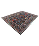 Humna 8'3'' X 10'9'' Hand-Knotted Wool Rug 8'3'' x 10'9'' (248 X 323) / Brown / Blue