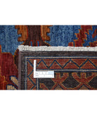 Humna 8'1'' X 9'9'' Hand-Knotted Wool Rug 8'1'' x 9'9'' (243 X 293) / Brown / Rust