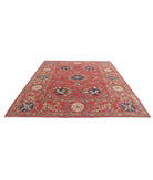 Humna 8'4'' X 10'2'' Hand-Knotted Wool Rug 8'4'' x 10'2'' (250 X 305) / Red / Blue