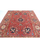 Humna 8'4'' X 10'2'' Hand-Knotted Wool Rug 8'4'' x 10'2'' (250 X 305) / Red / Blue