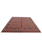 Humna 8'3'' X 9'10'' Hand-Knotted Wool Rug 8'3'' x 9'10'' (248 X 295) / Rust / Ivory