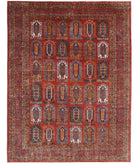 Humna 10'4'' X 13'6'' Hand-Knotted Wool Rug 10'4'' x 13'6'' (310 X 405) / Rust / N/A