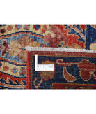 Humna 9'3'' X 11'3'' Hand-Knotted Wool Rug 9'3'' x 11'3'' (278 X 338) / Red / Blue