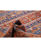 Shaal 9'2'' X 11'8'' Hand-Knotted Wool Rug 9'2'' x 11'8'' (275 X 350) / Rust / Brown