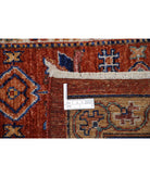 Shaal 9'2'' X 11'8'' Hand-Knotted Wool Rug 9'2'' x 11'8'' (275 X 350) / Rust / Brown