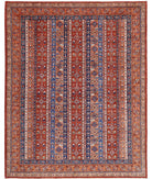 Shaal 9'2'' X 11'8'' Hand-Knotted Wool Rug 9'2'' x 11'8'' (275 X 350) / Rust / Brown