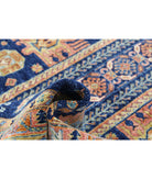 Humna 8'3'' X 10'8'' Hand-Knotted Wool Rug 8'3'' x 10'8'' (248 X 320) / Blue / Gold