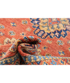 Humna 6'8'' X 9'10'' Hand-Knotted Wool Rug 6'8'' x 9'10'' (200 X 295) / Rust / N/A