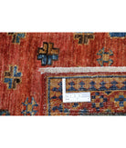 Humna 6'8'' X 9'10'' Hand-Knotted Wool Rug 6'8'' x 9'10'' (200 X 295) / Rust / N/A