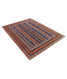 Humna 5'0'' X 6'10'' Hand-Knotted Wool Rug 5'0'' x 6'10'' (150 X 205) / Brown / Multi