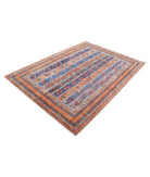 Humna 5'0'' X 6'10'' Hand-Knotted Wool Rug 5'0'' x 6'10'' (150 X 205) / Brown / Multi