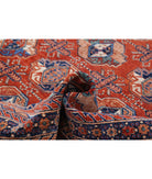 Humna 8'2'' X 9'9'' Hand-Knotted Wool Rug 8'2'' x 9'9'' (245 X 293) / Rust / Blue