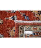 Humna 8'11'' X 11'8'' Hand-Knotted Wool Rug 8'11'' x 11'8'' (268 X 350) / Rust / Blue