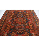 Humna 8'4'' X 9'9'' Hand-Knotted Wool Rug 8'4'' x 9'9'' (250 X 293) / Brown / Rust