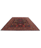 Humna 10'3'' X 13'7'' Hand-Knotted Wool Rug 10'3'' x 13'7'' (308 X 408) / Brown / Gold