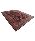 Humna 10'2'' X 12'11'' Hand-Knotted Wool Rug 10'2'' x 12'11'' (305 X 388) / Brown / Taupe