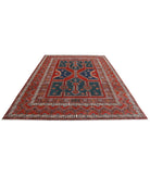 Humna 8'2'' X 10'8'' Hand-Knotted Wool Rug 8'2'' x 10'8'' (245 X 320) / Green / Rust