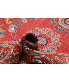 Humna 5'10'' X 9'1'' Hand-Knotted Wool Rug 5'10'' x 9'1'' (175 X 273) / Red / Gold