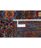 Humna 4'11'' X 6'9'' Hand-Knotted Wool Rug 4'11'' x 6'9'' (148 X 203) / Brown / Taupe