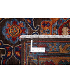 Humna 5'0'' X 6'10'' Hand-Knotted Wool Rug 5'0'' x 6'10'' (150 X 205) / Brown / Gold