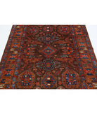 Humna 5'1'' X 6'4'' Hand-Knotted Wool Rug 5'1'' x 6'4'' (153 X 190) / Brown / Gold