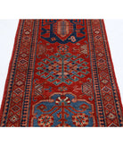 Humna 2'9'' X 5'10'' Hand-Knotted Wool Rug 2'9'' x 5'10'' (83 X 175) / Red / Taupe