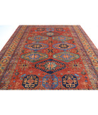 Humna 9'5'' X 11'8'' Hand-Knotted Wool Rug 9'5'' x 11'8'' (283 X 350) / Rust / Gold