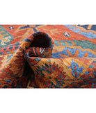 Humna 9'5'' X 11'8'' Hand-Knotted Wool Rug 9'5'' x 11'8'' (283 X 350) / Rust / Gold