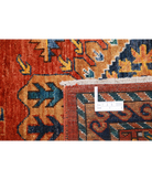 Hand Knotted Humna Wool Rug 13' 6" X 16' 2" 13' 6" X 16' 2" (411 X 493) / Red / Red